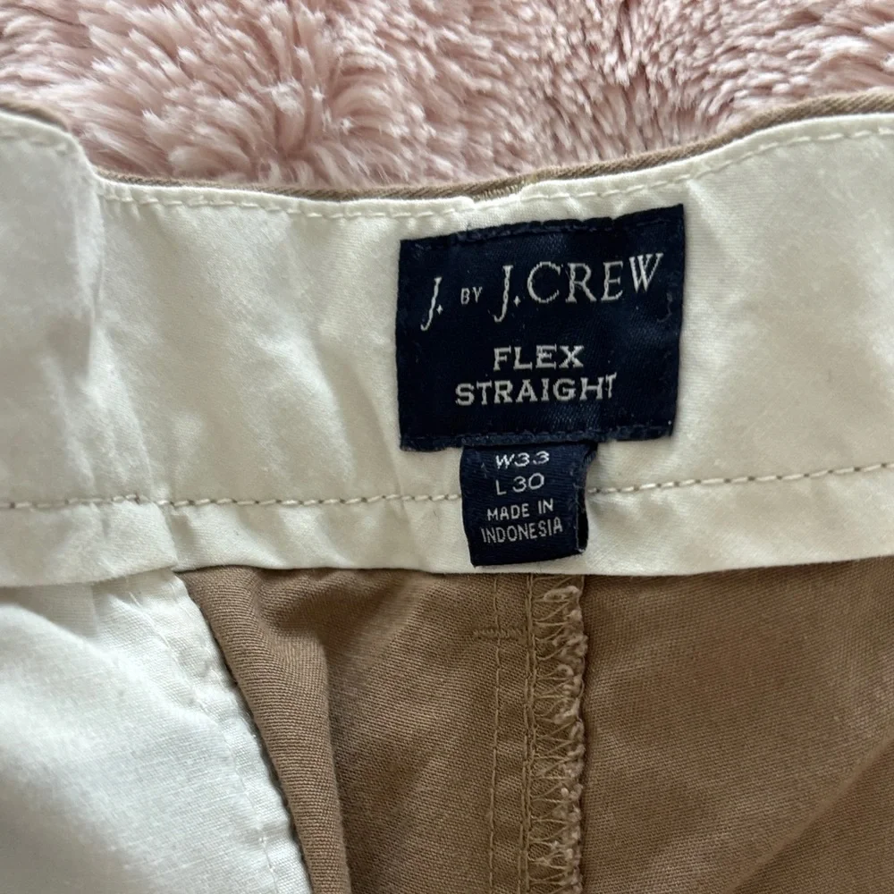 Men’s J. Crew Tan Khaki Chinos